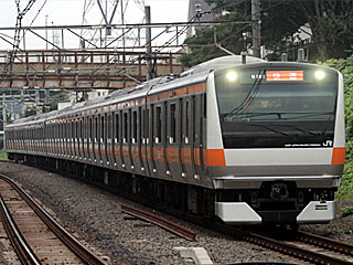E233系0番台 オレンジ (クハE233-39) JR中央本線 西国分寺 八トタT39編成