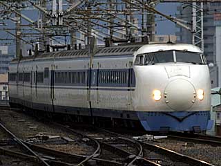 特急「こだま」 0系7000番台 青帯 (21-7032) JR山陽新幹線 広島