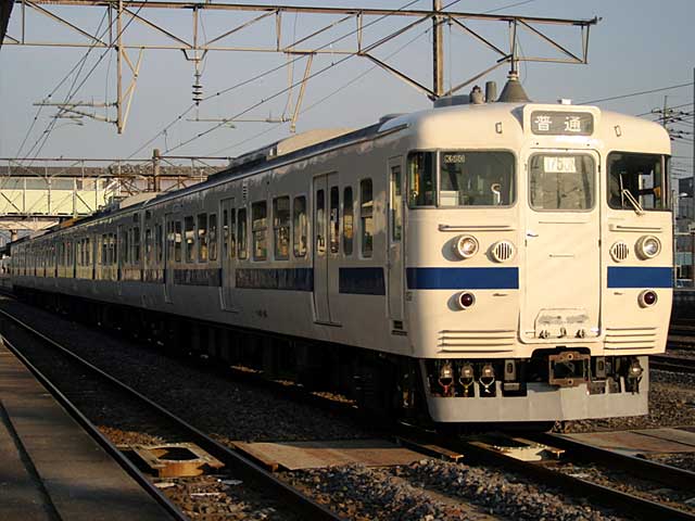 403系0番台 常磐紺帯 (クハ401-88) JR水戸線 下館