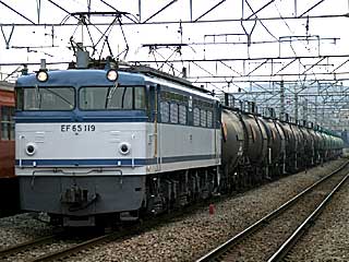 EF65型0番台 貨物色 (EF65-119) JR武蔵野貨物線 府中本町