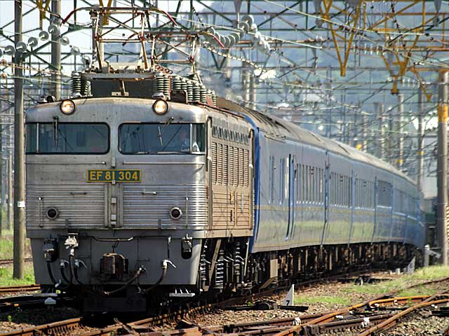 Ef81型300番台 ステンレス無塗装 門司 とれぱ21 鉄道総合情報サイト