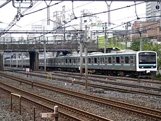403系 常磐紺帯 (クハE500-1003) JR常磐線 日暮里〜上野