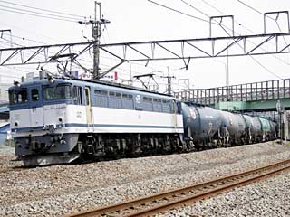 EF65型1000番台 特急色 (EF65-1039) JR武蔵野貨物線 新鶴見〜府中本町