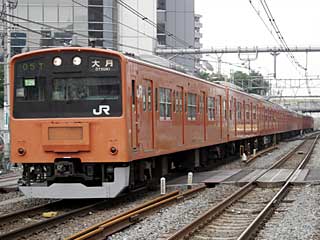 201系0番台 オレンジ (クハ200-49) JR中央本線 荻窪