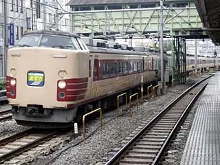 特急「あずさ91号」 189系 国鉄色 (クハ189-1) JR中央線 東中野