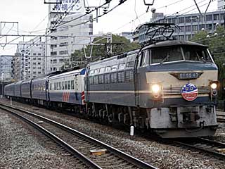 寝台特急「なはあかつき」 EF66型0番台 一般色 (EF66-47) JR東海道本線 新大阪
