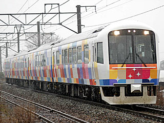 485系700番台 きらきらうえつ (クハ484-702) JR白新線 新崎