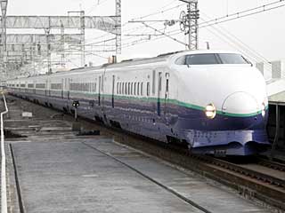 200系1000番台 リニューアル車緑帯 (221-1001) JR上越新幹線 大宮