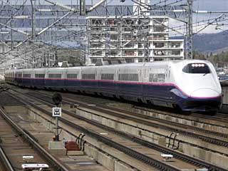 E2系0番台 はやて色 (E223-21) JR東北新幹線 北上