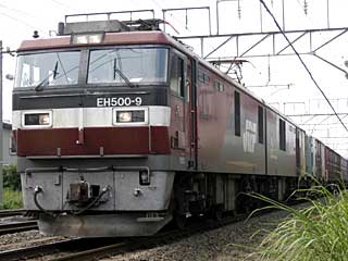 EH500型0番台 一般色 (EH500-9) JR津軽線 油川〜青森 EH500-9
