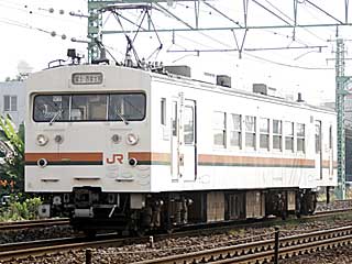123系600番台 湘南色 (クモハ123-5042) JR身延線 富士〜柚木