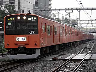201系0番台 オレンジ (クハ200-60) JR中央本線 荻窪