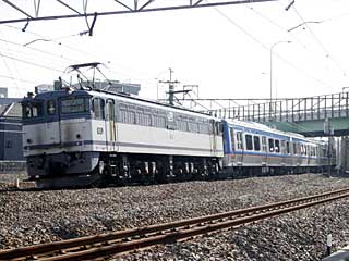 EF65型1000番台 貨物色 (EF65-1048) JR武蔵野貨物線 新鶴見〜府中本町