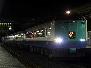 快速「フェアーウェイ」 485系1500番台 国鉄色 JR東北本線 栗橋