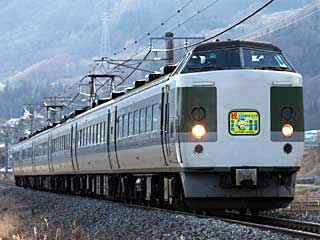 189系0番台 国鉄色 JR篠ノ井線 稲荷山〜篠ノ井