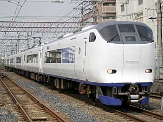 281系0番台 はるか車 (クハ281-8) JR阪和線 東岸和田