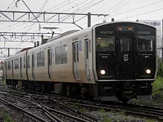 817系0番台 鹿児島車青色 (クモハ817-14) JR日豊本線 南宮崎〜宮崎