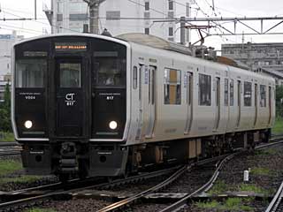 717系200番台 九州青帯 (クハ816-4) JR日豊本線 南宮崎