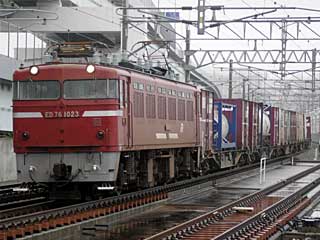 ED76型1000番台 一般色 (ED76-1023) JR鹿児島本線 スペースワールド