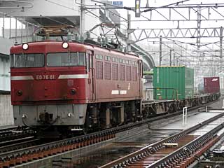 ED76型0番台 一般色 (ED76-81) JR鹿児島本線 スペースワールド