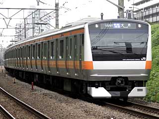 中央特快 E233系0番台 オレンジ (クハE232-8) JR中央本線 西国分寺