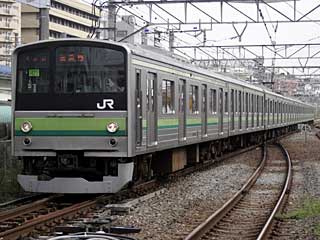 205系0番台 横浜線色 (クハ204-83) JR横浜線 東神奈川
