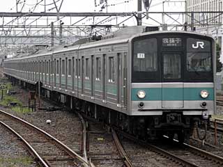 207系900番台 エメラルドグリーン (クハ207-901) JR常磐緩行線 松戸