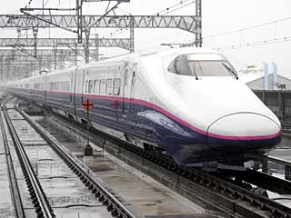 特急「なすの」 E2系1000番台 はやて色 (E223-1101) JR東北新幹線 大宮