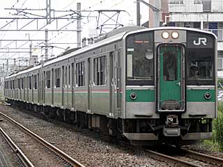 701系1500番台 仙台色 (クモハ701-1504) 東仙台