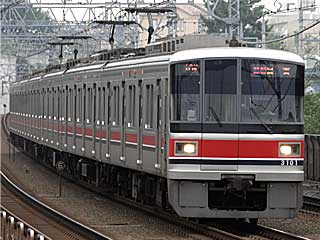 3000系 赤紺帯 (3101) 多摩川