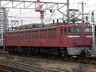 EF81型400番台 一般色 (EF81-411) JR山陽本線 門司