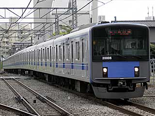 20000系 青帯 (20006) 西武新宿線 所沢 20106F