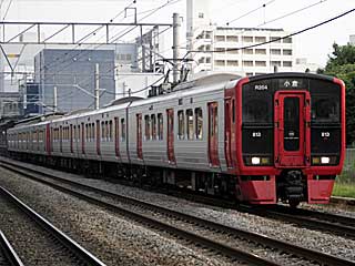813系200番台 一般色 (クハ813-204) JR鹿児島本線 香椎