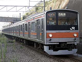 205系5000番台 武蔵野色 (クハ205-60) JR武蔵野線 船橋法典