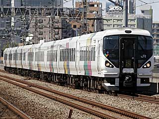 特急「かいじ」 E257系0番台 あずさかいじ車 (クハE257-107) JR中央本線 阿佐ヶ谷