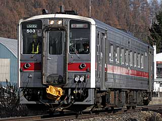 キハ54形500番台 赤帯 (キハ54-503) JR石北本線 遠軽〜瀬戸瀬