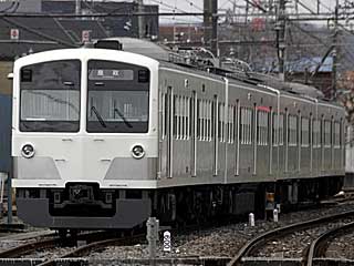 新101系 白色 (1247) 西武多摩川線 白糸台
