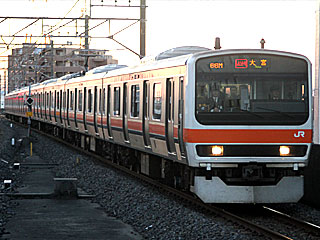 普通「しもうさ号」 209系500番台 (クハ208-513) JR武蔵野線 西船橋