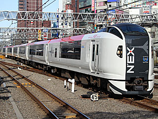 E259系 成田エクスプレス車 (クロE259-1) JR山手貨物線 新宿