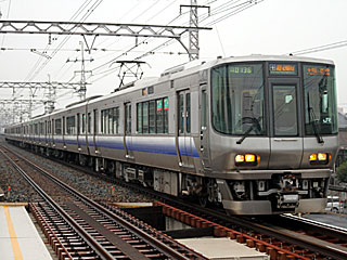 223系0番台 快速色 (クモハ223-2509) JR阪和線 美章園
