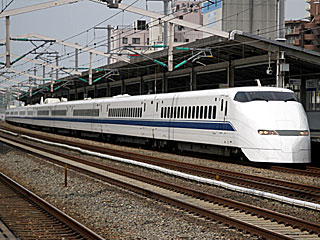 300系3000番台 青帯 (322-3004) JR山陽新幹線 西明石