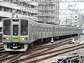 10-000形 黄緑帯 (10-280) 京王新線 笹塚 10-280F