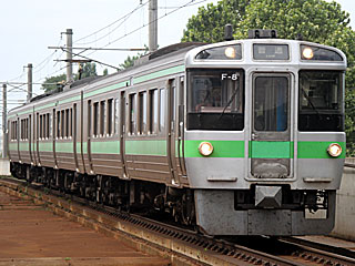 721系0番台 黄緑帯 (クハ721-8) JR函館本線 琴似