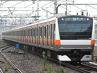 青梅特快 E233系0番台 オレンジ (クハE232-1) JR中央本線 中野