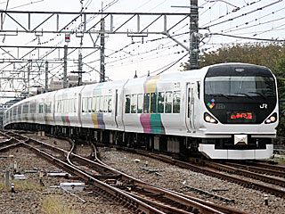 特急「あずさ」 E257系0番台 あずさかいじ車 (クハE256-5) JR中央本線 高尾