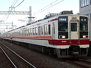 6050系 (6164) 東武伊勢崎線 草加 6164F