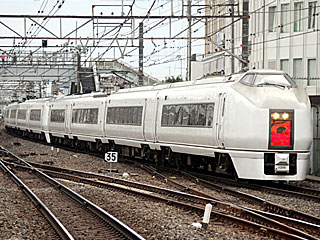 特急「スーパーひたち」 651系 スーパーひたち車 (クハ651-106) JR常磐線 松戸