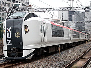 E259系0番台 成田エクスプレス車 (クハE258-8) JR東海道本線 品川〜新橋