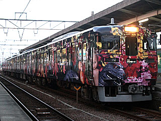 快速「サンポート」 113系 アラーキー列車 (クハ113-3) JR予讃線 多度津