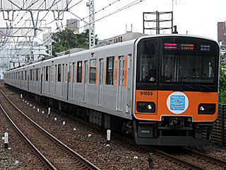 50050系 (51055) 東武伊勢崎線 梅島 東武51055F